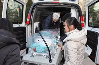 泽库县妇婴监护型护送